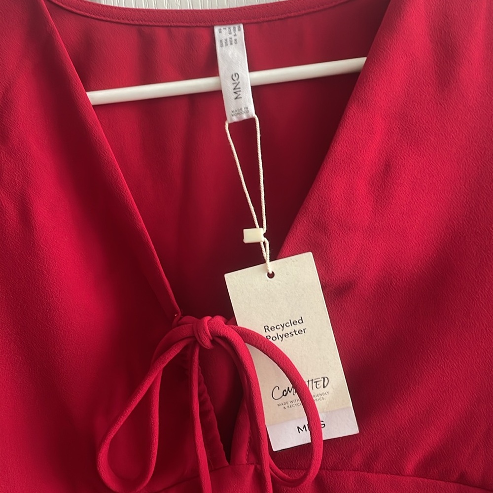 Mango Red Dress - Picture 9 of 10